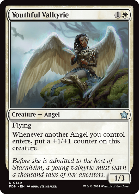 Youthful Valkyrie (FDN-149) - [Foundations] Foil