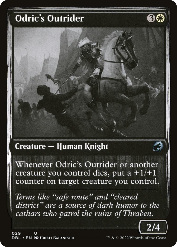 Odric's Outrider (DBL-029) - [Innistrad: Double Feature] Foil