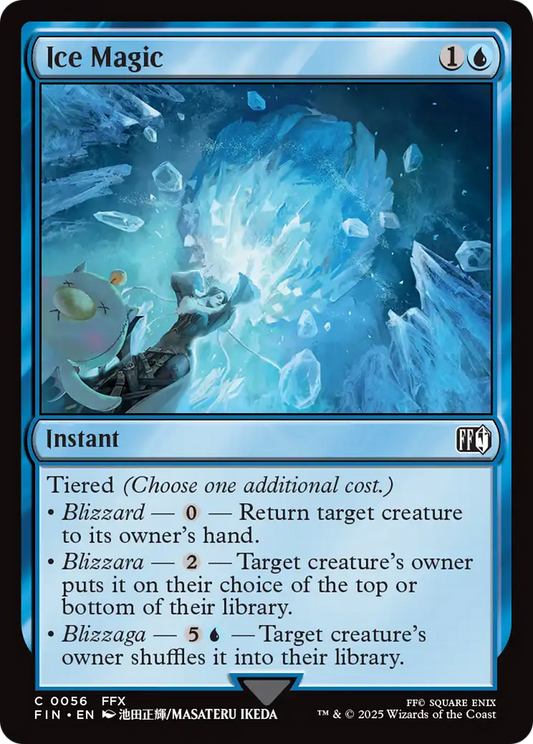 Ice Magic (FIN-056) - [FINAL FANTASY] Foil