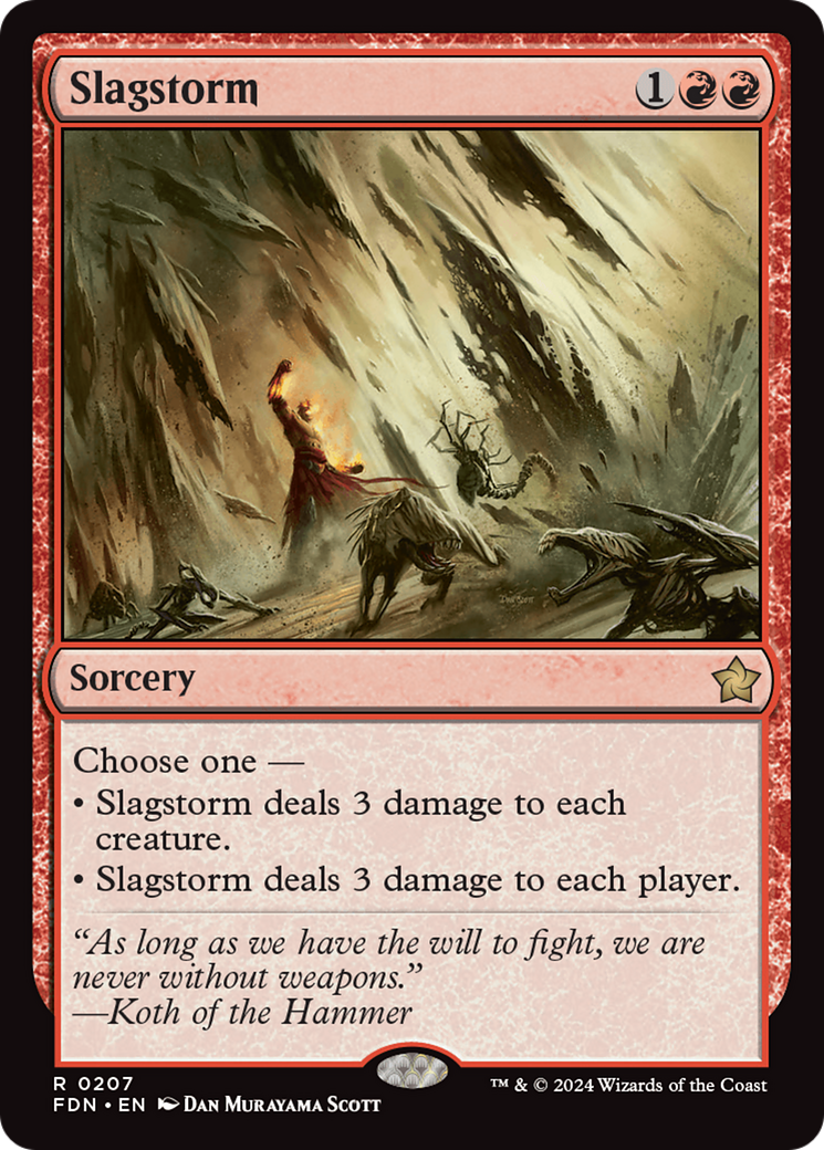 Slagstorm (FDN-207) - [Foundations] Foil