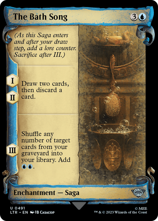The Bath Song (LTR-491) - [The Lord of the Rings: Tales of Middle-earth]: (Showcase)