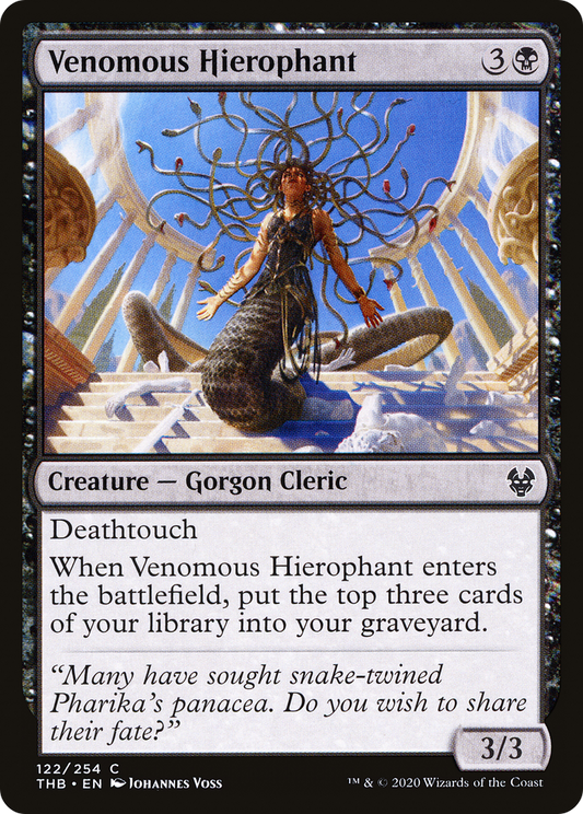 Venomous Hierophant (THB-122) - [Theros Beyond Death] Foil