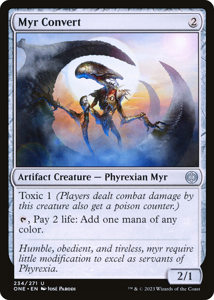 Myr Convert (ONE-234) - [Phyrexia: All Will Be One] Foil