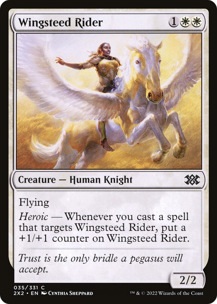Wingsteed Rider (2X2-035) - [Double Masters 2022] Foil