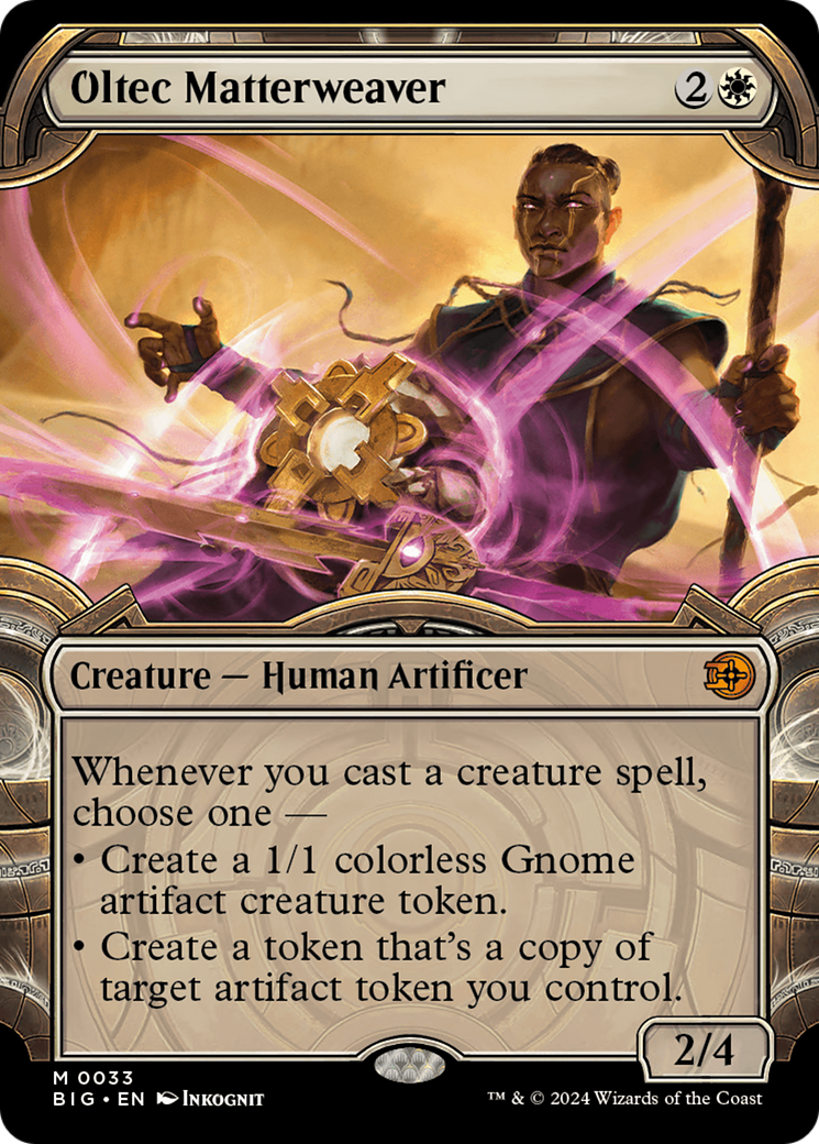 Oltec Matterweaver (BIG-033) - [The Big Score]: (Showcase) Foil
