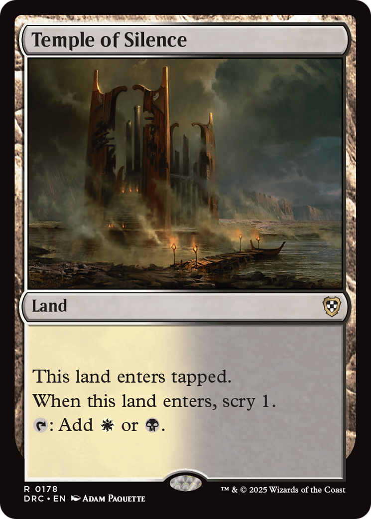 Temple of Silence (DRC-178) - [Commander: Aetherdrift]