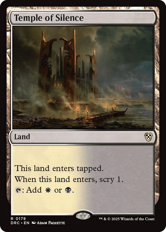 Temple of Silence (DRC-178) - [Commander: Aetherdrift]