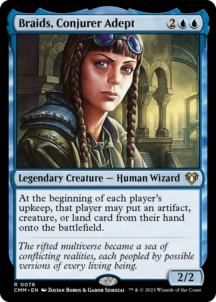 Tresses, adepte de l'invocateur [Commander Masters] 