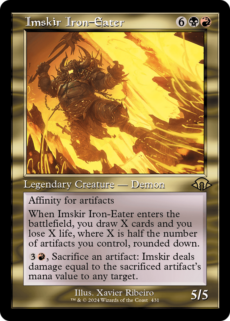 Imskir Iron-Eater (MH3-431) - [Modern Horizons 3] Feuille 