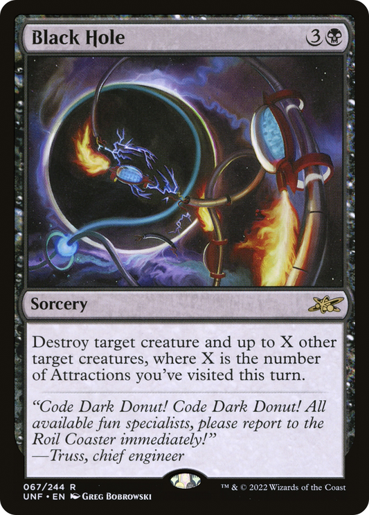 Black Hole (UNF-067) - [Unfinity] Foil