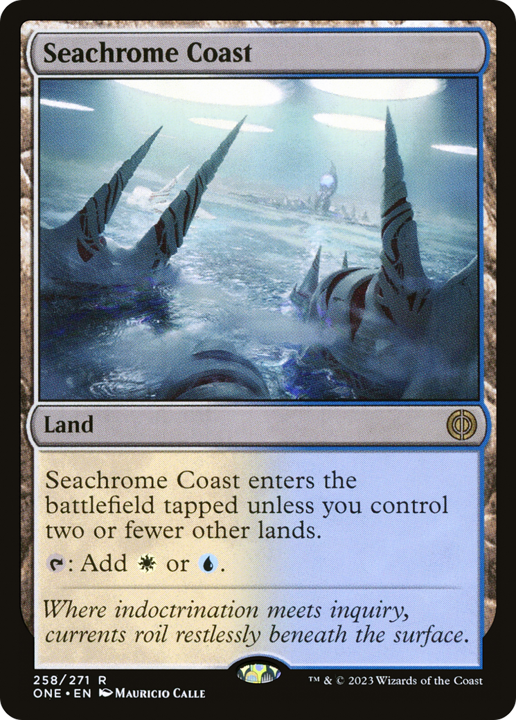 Seachrome Coast (ONE-258) - [Phyrexia: All Will Be One]