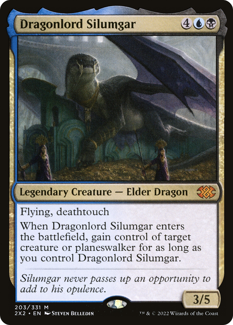 Dragonlord Silumgar (2X2-203) - [Double Masters 2022] Foil