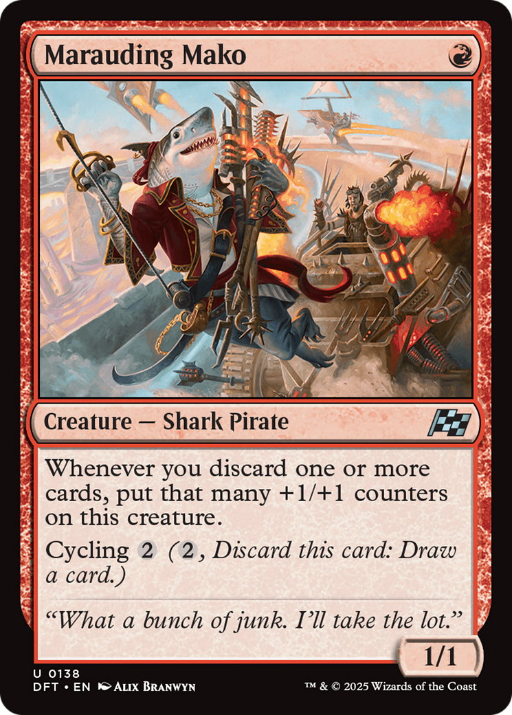 Marauding Mako (DFT-138) - [Aetherdrift]