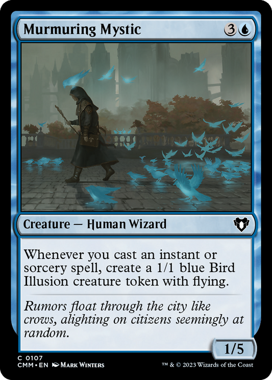 Murmuring Mystic (CMM-107) - [Commander Masters]