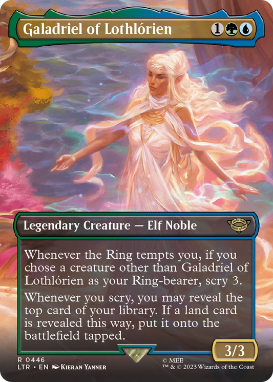 Galadriel of Lothlórien (LTR-446) - [The Lord of the Rings: Tales of Middle-earth] (Borderless) Foil