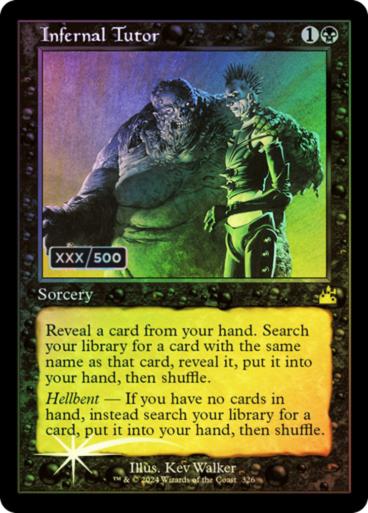 Infernal Tutor (RVR-326Z) - [Ravnica Remastered] Foil