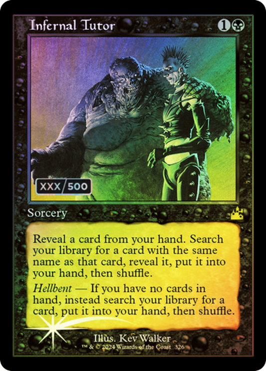 Infernal Tutor (RVR-326Z) - [Ravnica Remastered] Foil