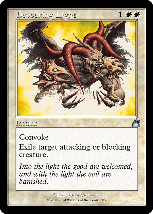 Devouring Light (RVR-305) - [Ravnica Remastered]