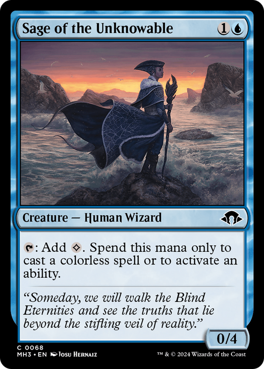 Sage de l'Inconnaissable (MH3-068) - [Modern Horizons 3] Foil