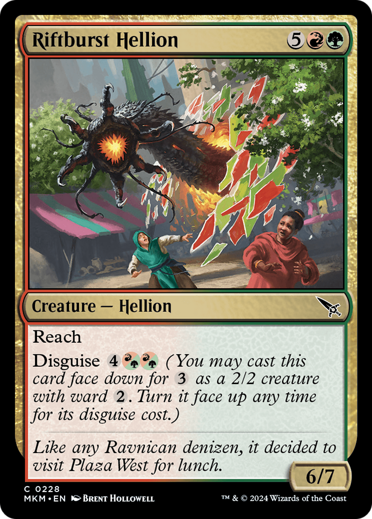 Riftburst Hellion (MKM-228) - [Murders at Karlov Manor]