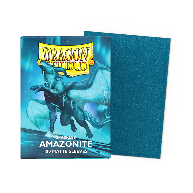 Dragon Shield Matte Amazonite (Sparkles)