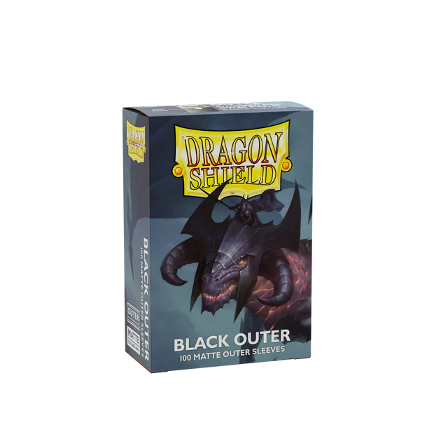 Dragon Shield Outer Sleeves Black Matte