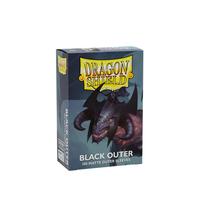 Dragon Shield Outer Sleeves Black Matte