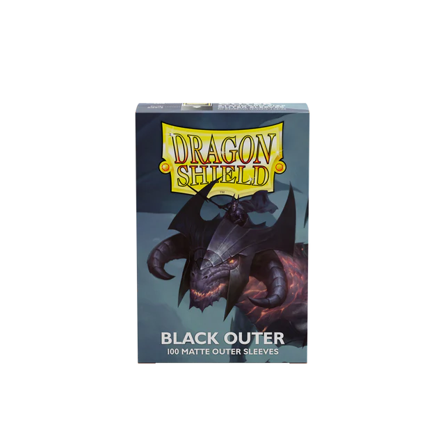 Dragon Shield Outer Sleeves Black Matte