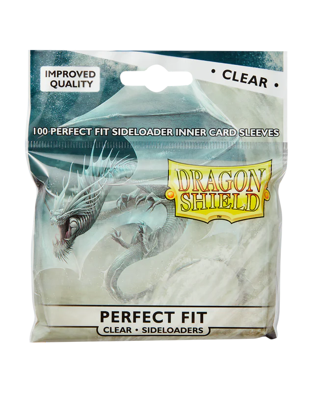 Dragon Shield Perfect Fit Sleeves Clear (Sideloaders)