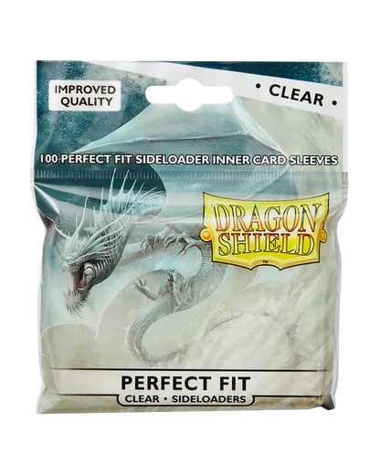 Dragon Shield Perfect Fit Sleeves Clear (Sideloaders)