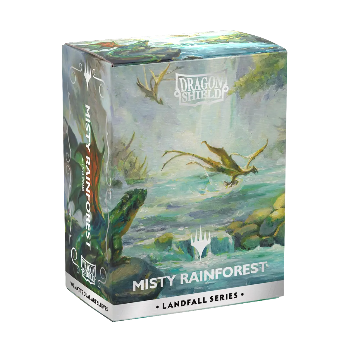 Dragon Shield MTG Landfall Series Misty Rainforest