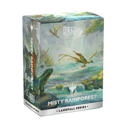 Dragon Shield MTG Landfall Series Misty Rainforest