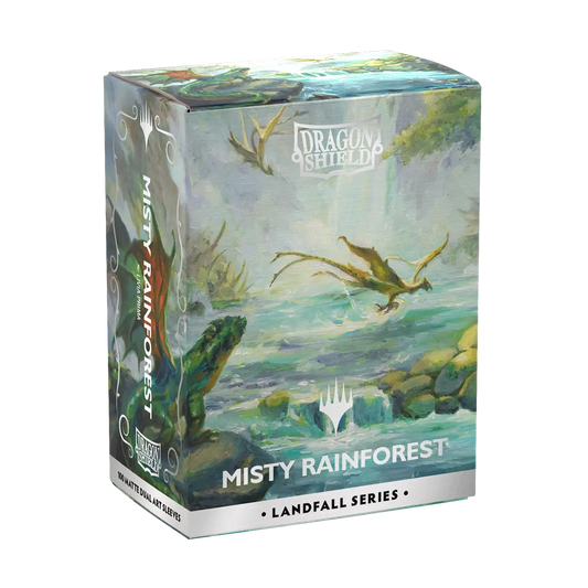 Dragon Shield MTG Landfall Series Misty Rainforest