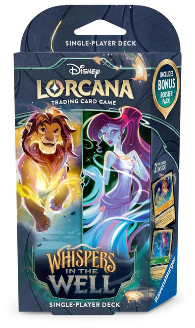 Disney Lorcana Whispers in the Well Starter Deck