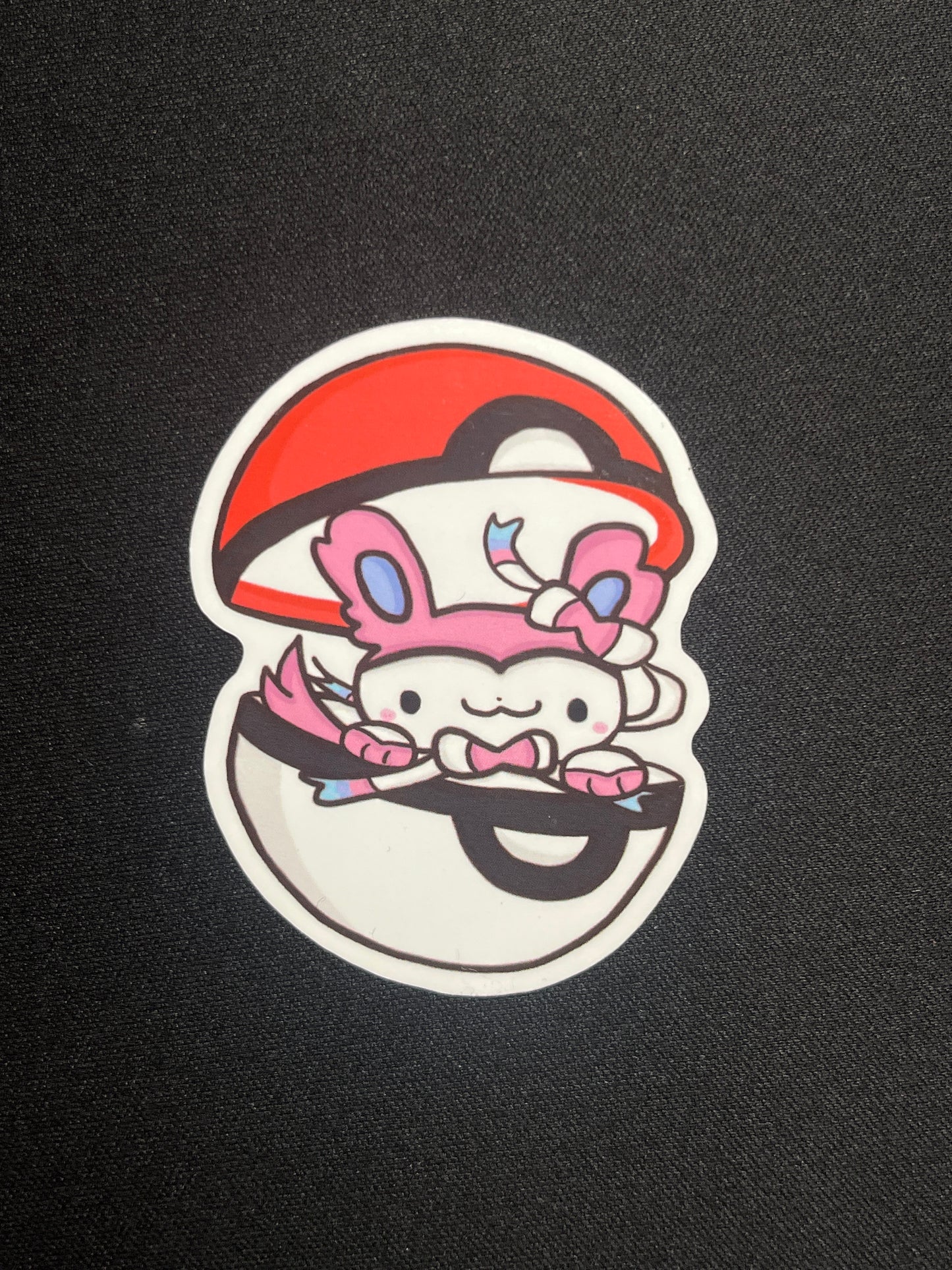 Sylveon in Poke Ball Sticker