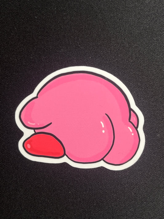 Kirby Thicc Sticker