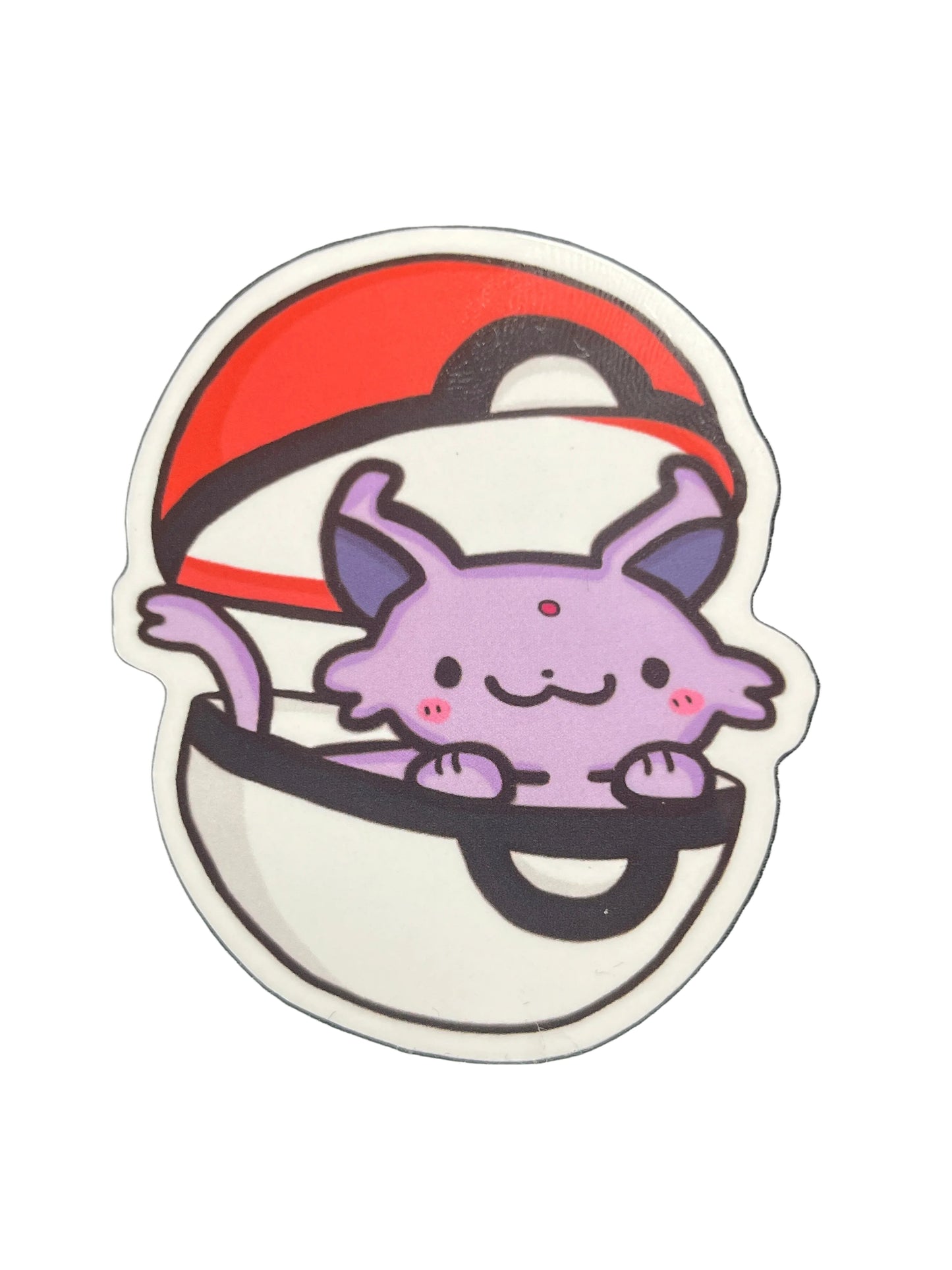 Espeon in Poke Ball Sticker