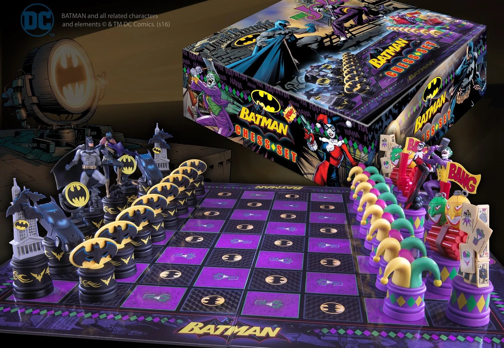 Batman Chess Set (Dark Knight vs Joker) – Emmett's ToyStop