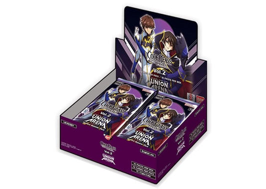 Union Arena: Code Geass | Lelouch of the Rebellion Vol 2 | Booster Box