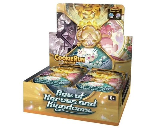CookieRun Braverse TCG Age of Heroes and Kingdoms Booster Box