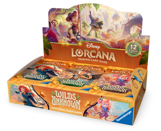 Disney Lorcana Wilds Unknown Booster Box
