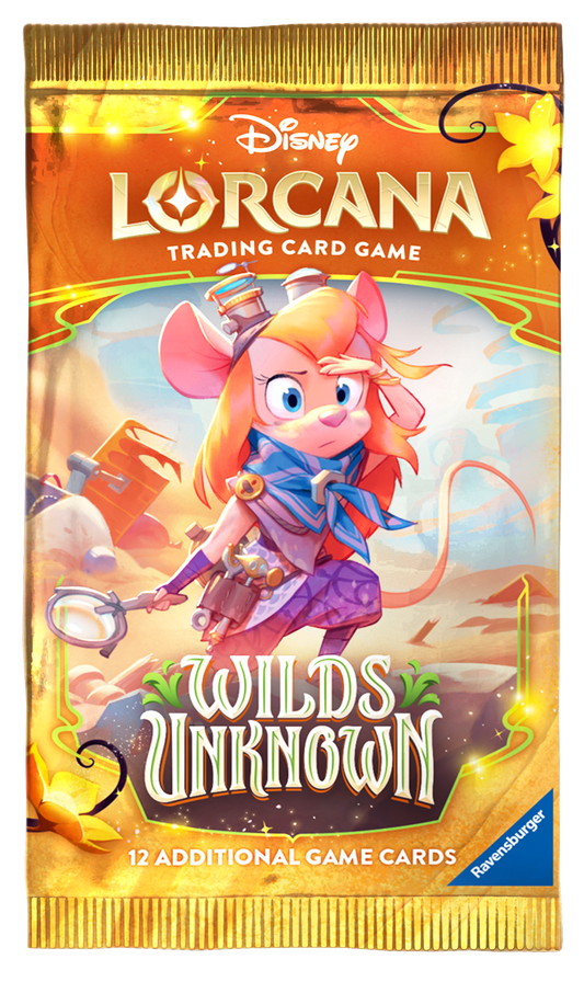 Disney Lorcana Wilds Unknown Booster Pack