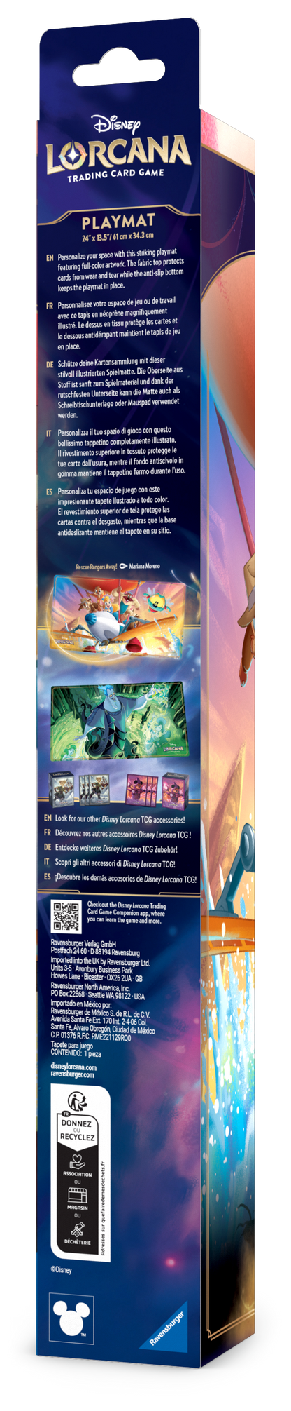 Disney Lorcana Playmat | Rescue Rangers