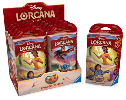 Disney Lorcana Reign of Jafar Starter Deck Bundle of 2