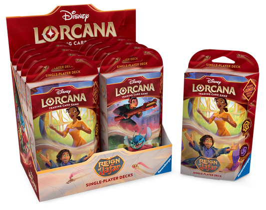 Disney Lorcana Reign of Jafar Starter Deck Bundle of 2