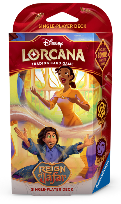 Disney Lorcana Reign of Jafar Starter Deck Bundle of 2