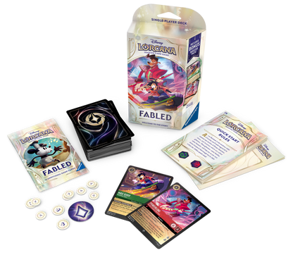 Disney Lorcana Fabled Starter Deck Bundle