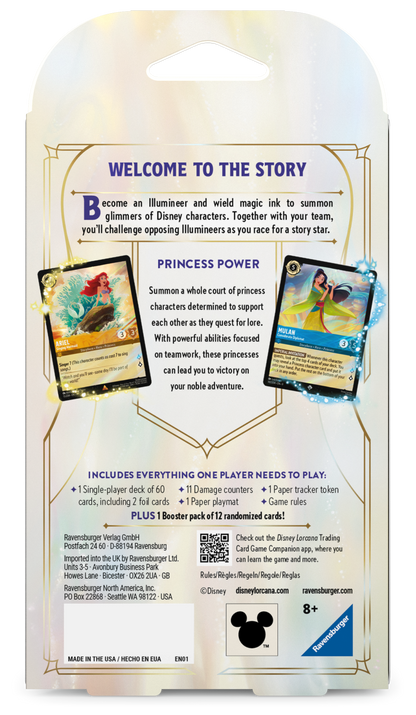 Disney Lorcana Fabled Starter Deck Bundle