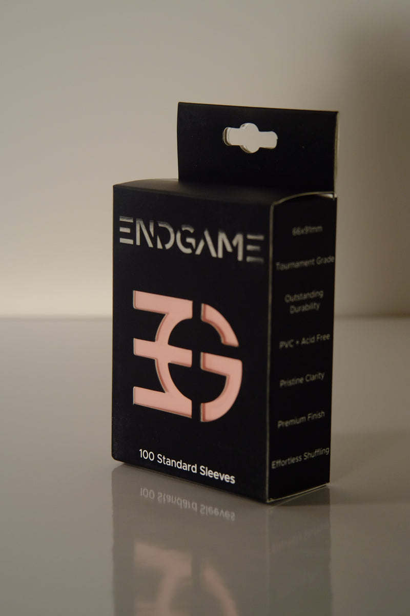 ENDGAME - 100ct Standard Size Sleeves - Sakura Pink