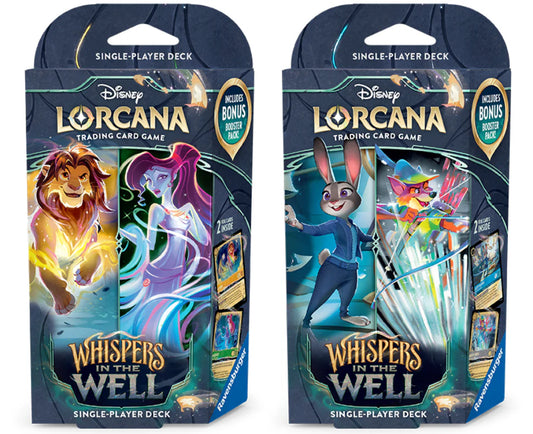 Disney Lorcana Whispers in the Well Starter Deck